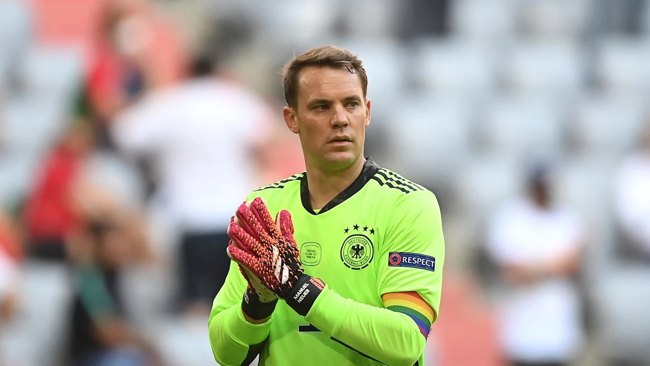 Manuel Neuer, con Alemania