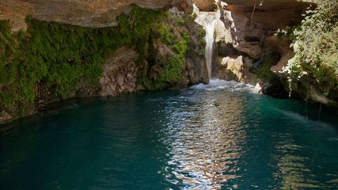 Poza del paraje del Salto del Usero