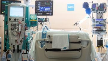 Un paciente afectado por COVID-19 ingresado en el Hospital Vall d'Hebron de Barcelona