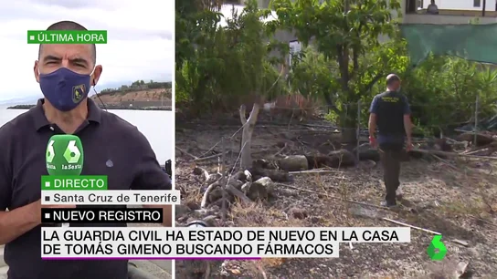 Registro en la casa de Tomás Gimeno Registro en la casa de Tomás Gimeno