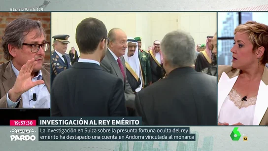 El rifirrafe entre Paco Marhuenda y Cristina Pardo a cuenta del rey emérito: "¿Te parece que es un santo? El rifirrafe entre Paco Marhuenda y Cristina Pardo a cuenta del rey emérito: "¿Te parece que es un santo?