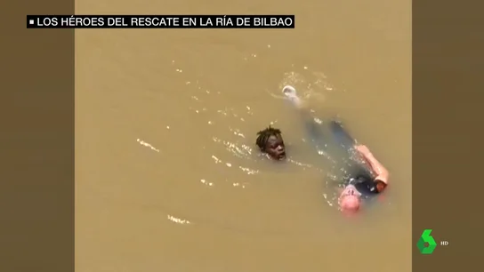 Momento del rescate  Rescate