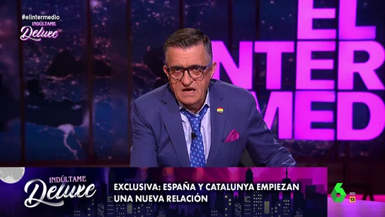 La tajante respuesta de Wyoming tras las palabras de Junqueras sobre los indultos: "Su actitud es más irreconocible que la cara de Kiko Matamoros" La tajante respuesta de Wyoming tras las palabras de Junqueras sobre los indultos: "Su actitud es más irreconocible que la cara de Kiko Matamoros"