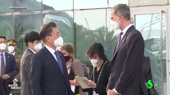 Vídeo manipulado - "Llevo dos meses en casa de mi suegra": la 'verdadera' conversación entre el rey y el presidente de Corea Vídeo manipulado - "Llevo dos meses en casa de mi suegra": la 'verdadera' conversación entre el rey y el presidente de Corea