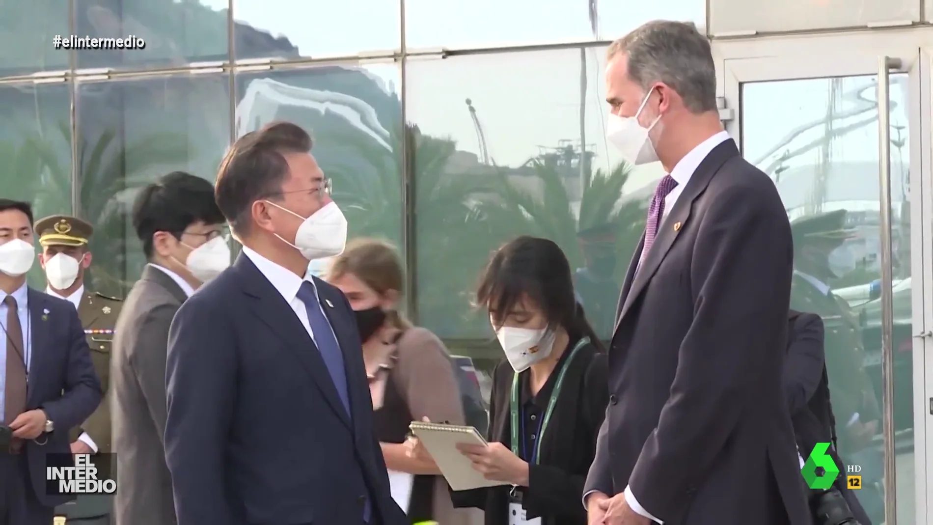 Vídeo manipulado - "Llevo dos meses en casa de mi suegra": la 'verdadera' conversación entre el rey y el presidente de Corea