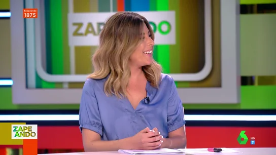 Valeria Ros deja loco a Dani Mateo al hacer esta divertida 'confesión' sobre Almeida en pleno directo Valeria Ros deja loco a Dani Mateo al hacer esta divertida 'confesión' sobre Almeida en pleno directo