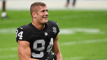 Carl Nassib, jugador de Las Vegas Raiders