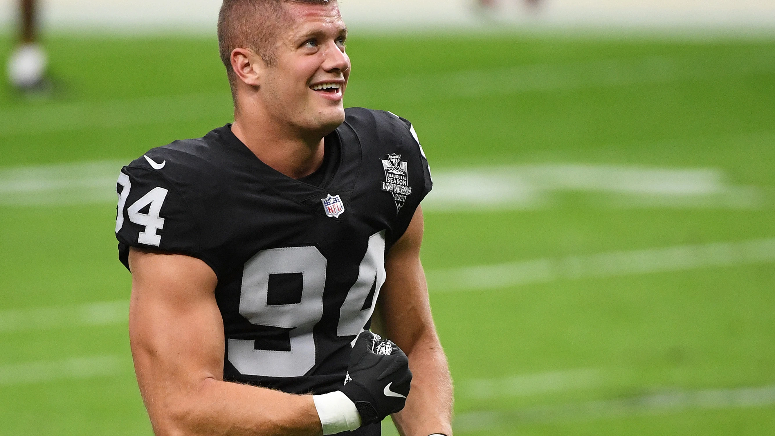 Carl Nassib, jugador de Las Vegas Raiders