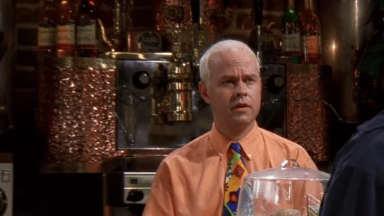 James Michael Tyler , interpretando a Gunther en un capítulo de 'Friends' James Michael Tyler , interpretando a Gunther en un capítulo de 'Friends'