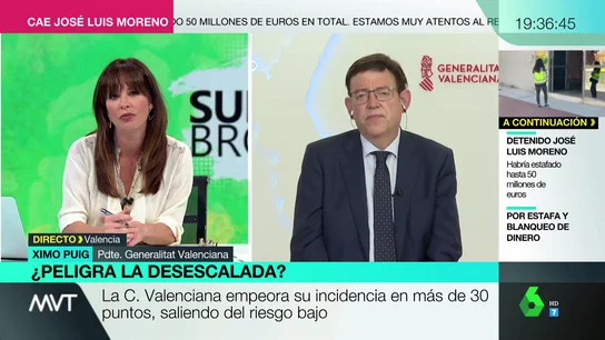 Ximo Puig, en MVT Ximo Puig, en MVT