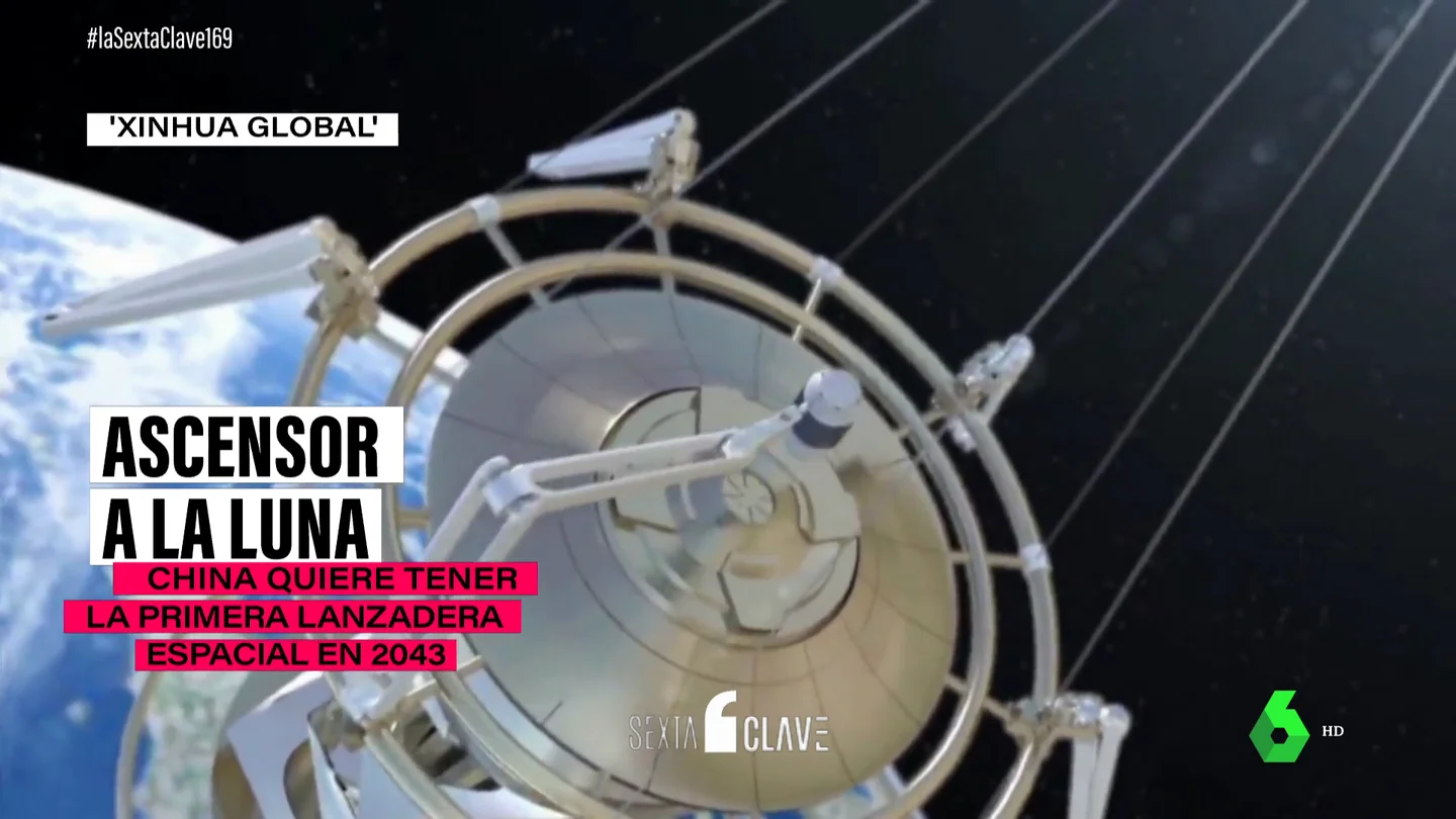 Un ascensor a la Luna: el proyecto de China que podría ser una realidad en 22 años Un ascensor a la Luna: el proyecto de China que podría ser una realidad en 22 años