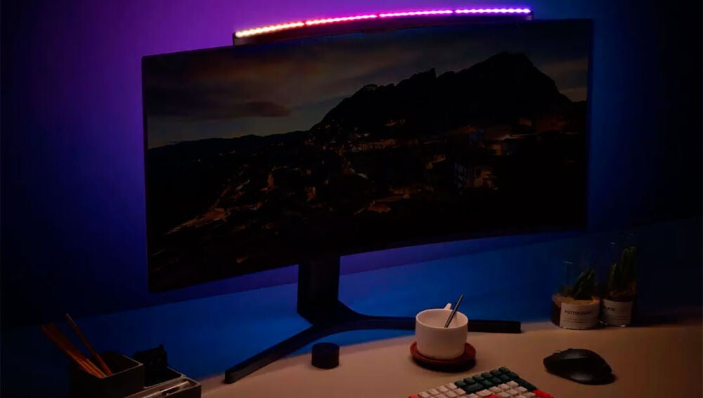 Lámpara curva Lymax