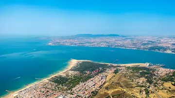 Costa da Caparica. Portugal