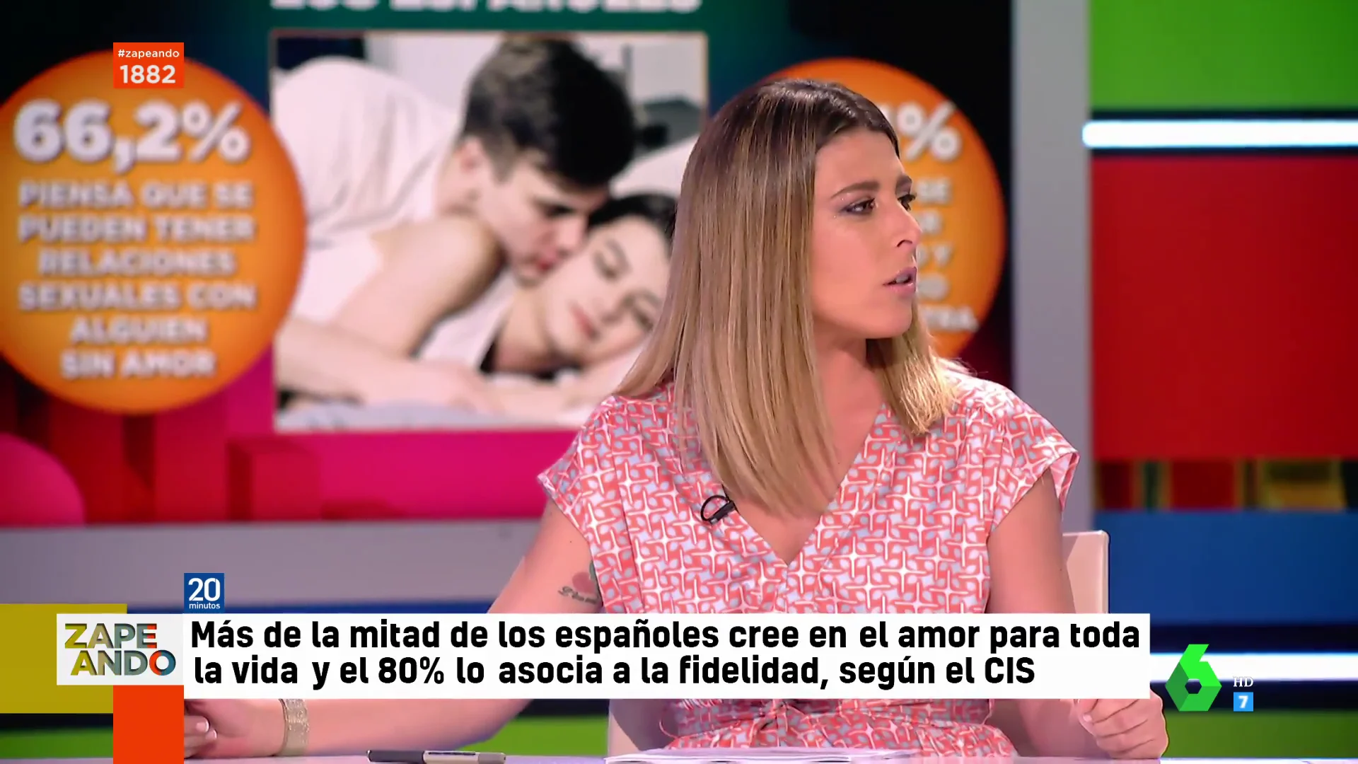 "Creo que nunca he estado enamorada": Valeria Ros sorprende en directo al plató al hablar de su vida amorosa