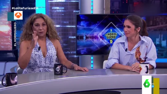 La reacción de Elena Furiase La reacción de Elena Furiase