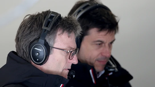 James Allison y Toto Wolff James Allison y Toto Wolff
