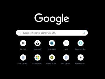 Activa en tema oscuro en Google Chrome