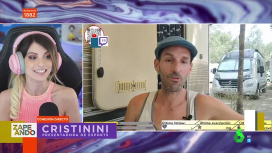 Cristinini en Zapeando Cristinini en Zapeando