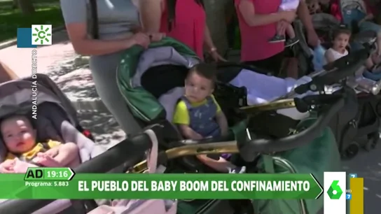 El "baby boom" que ha traído el confinamiento a un pueblo granadino donde han nacido una veintena de bebés El "baby boom" que ha traído el confinamiento a un pueblo granadino donde han nacido una veintena de bebés
