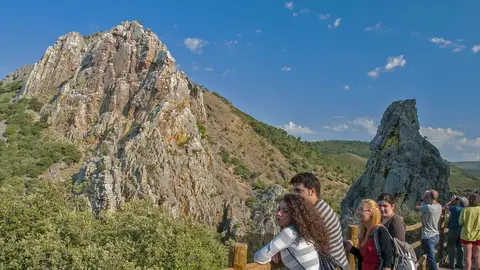 Salto del Gitano en Monfragüe Salto del Gitano en Monfragüe