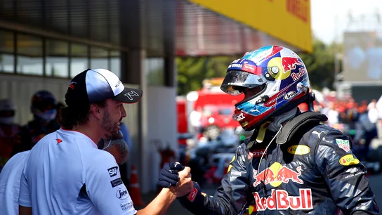 Verstappen y Alonso Verstappen y Alonso