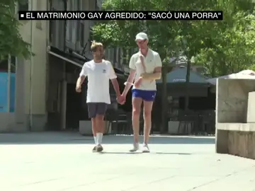 Habla el matrimonio gay que fue brutalmente agredido en A Coruña: &quot;No terminó de pegarnos hasta que vino la Policía&quot;