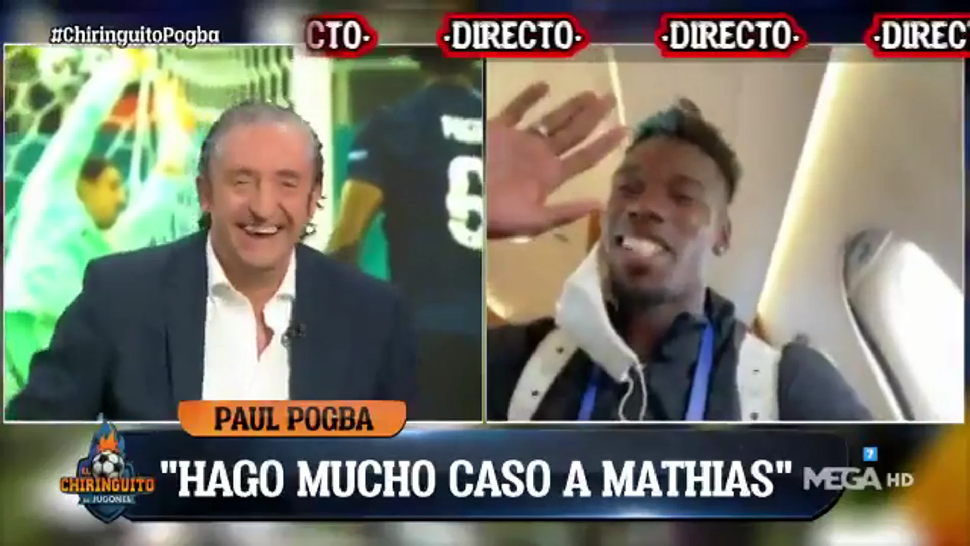 Paul Pogba en 'El Chiringuito': "Mbappé no es el culpable, sino que lo somos todos"
