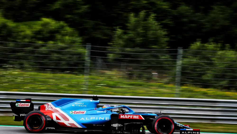 Alonso se perdió la FP1