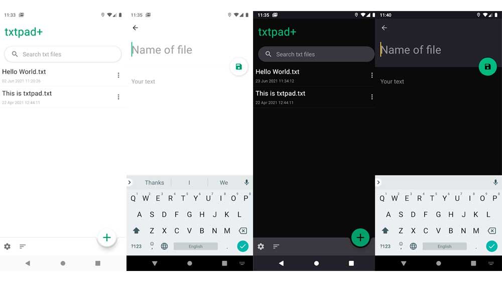 Block de notas para crear textos sin formato