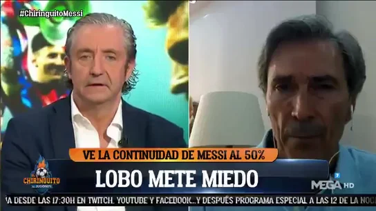 Lobo Carrasco desata el pánico en el barcelonismo por Messi: "Ahora mismo, está fuera del Barça..." Lobo Carrasco desata el pánico en el barcelonismo por Messi: "Ahora mismo, está fuera del Barça..."