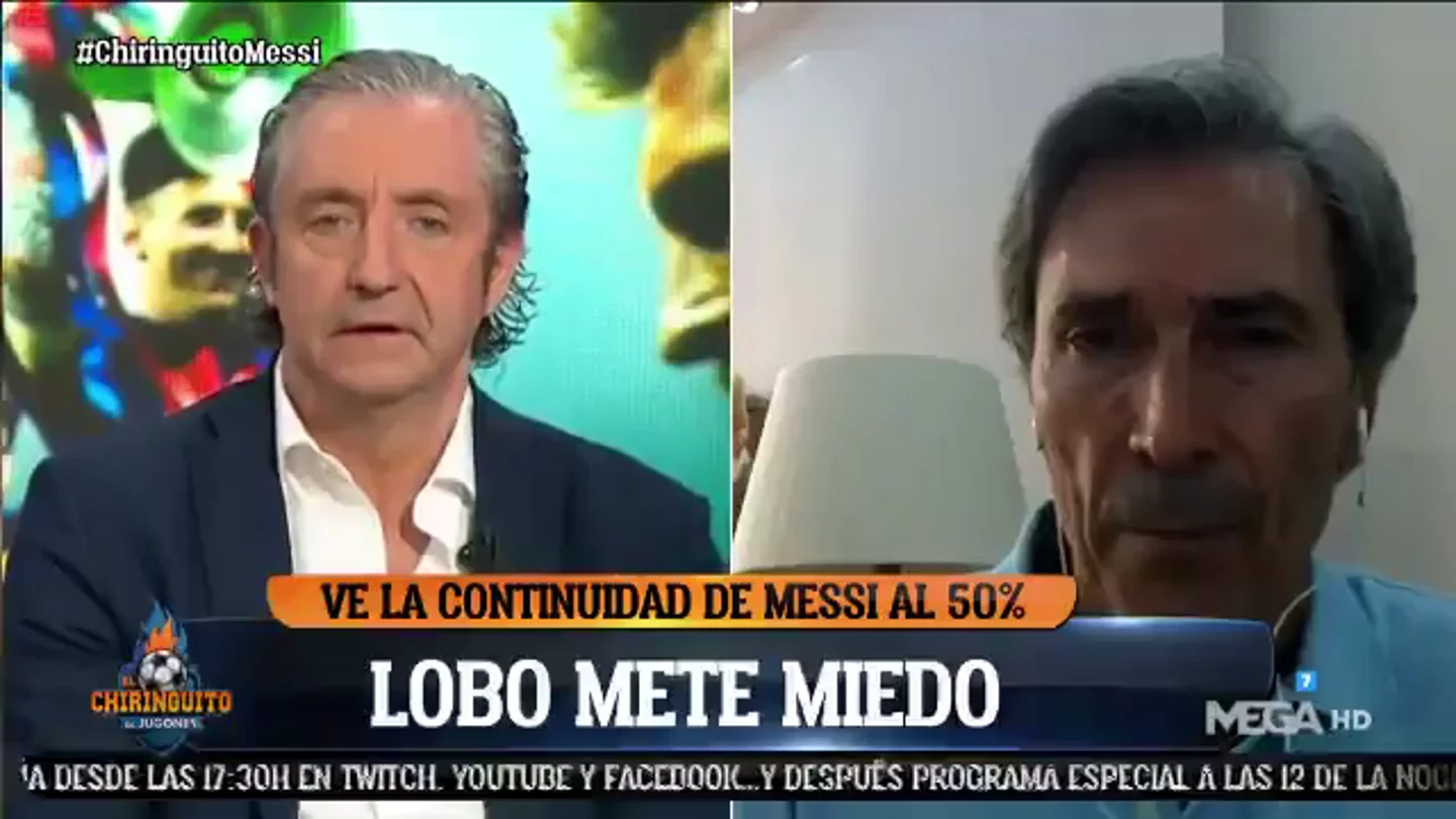 Lobo Carrasco desata el pánico en el barcelonismo por Messi: "Ahora mismo, está fuera del Barça..." Lobo Carrasco desata el pánico en el barcelonismo por Messi: "Ahora mismo, está fuera del Barça..."