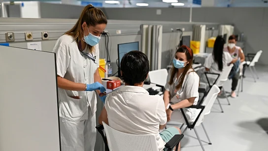 Imagen de vacunación en España Imagen de vacunación en España