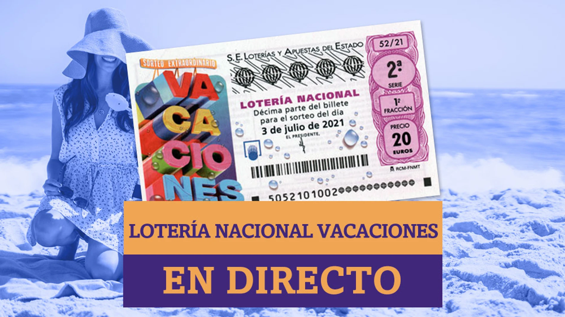 Sorteo Extraordinario Lotería Nacional de Verano 2021: Resultados de hoy, sábado 3 de julio, en directo