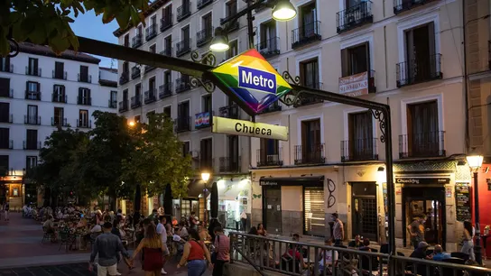 Plaza de Chueca, en Madrid Plaza de Chueca, en Madrid