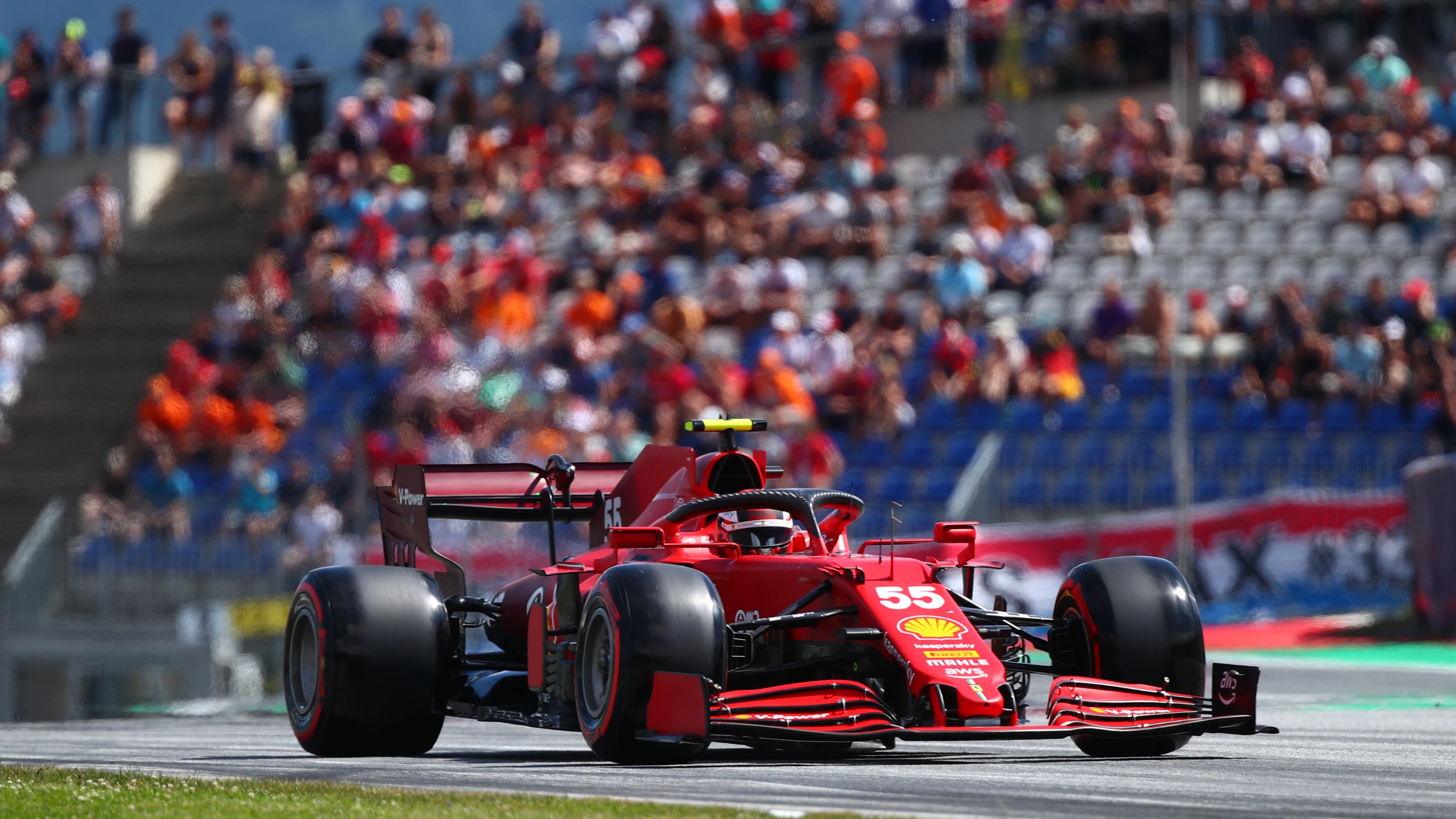 Carlos Sainz en el GP de Austria