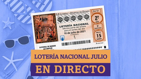 Sorteo Extraordinario Lotería Nacional de Julio 2021: resultados de hoy, sábado 10 de julio, en directo Sorteo Extraordinario Lotería Nacional de Julio 2021: resultados de hoy, sábado 10 de julio, en directo