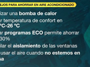 Consejos para ahorrar en aire acondicionado