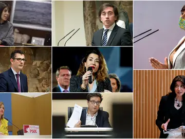 Los rostros que protagonizan el renovado Gobierno de coalición de Pedro Sánchez