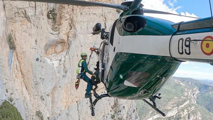 Muere un corredor de montaña de 22 años tras caer por un precipicio en el Pirineo oscense