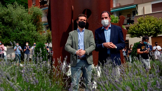Pablo Casado, en Ermua Pablo Casado, en Ermua