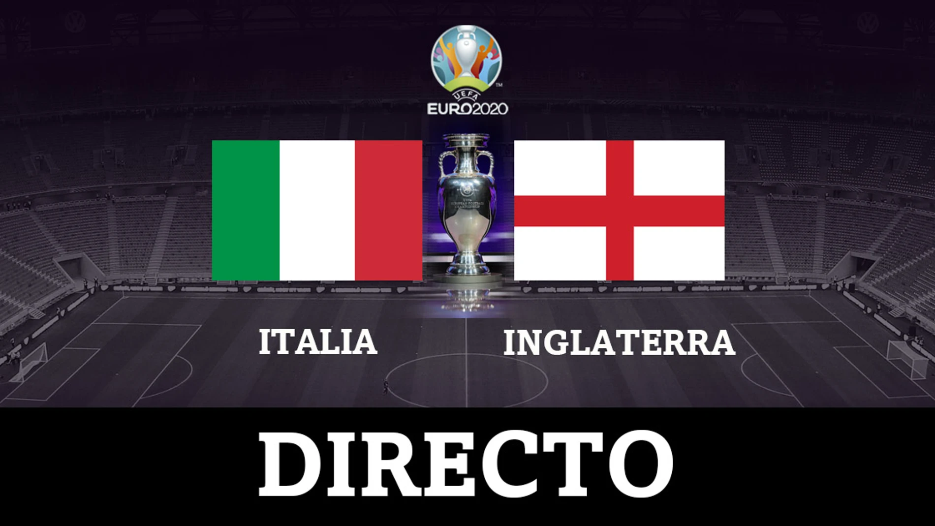 Italia - Inglaterra: la final de la Eurocopa, en directo