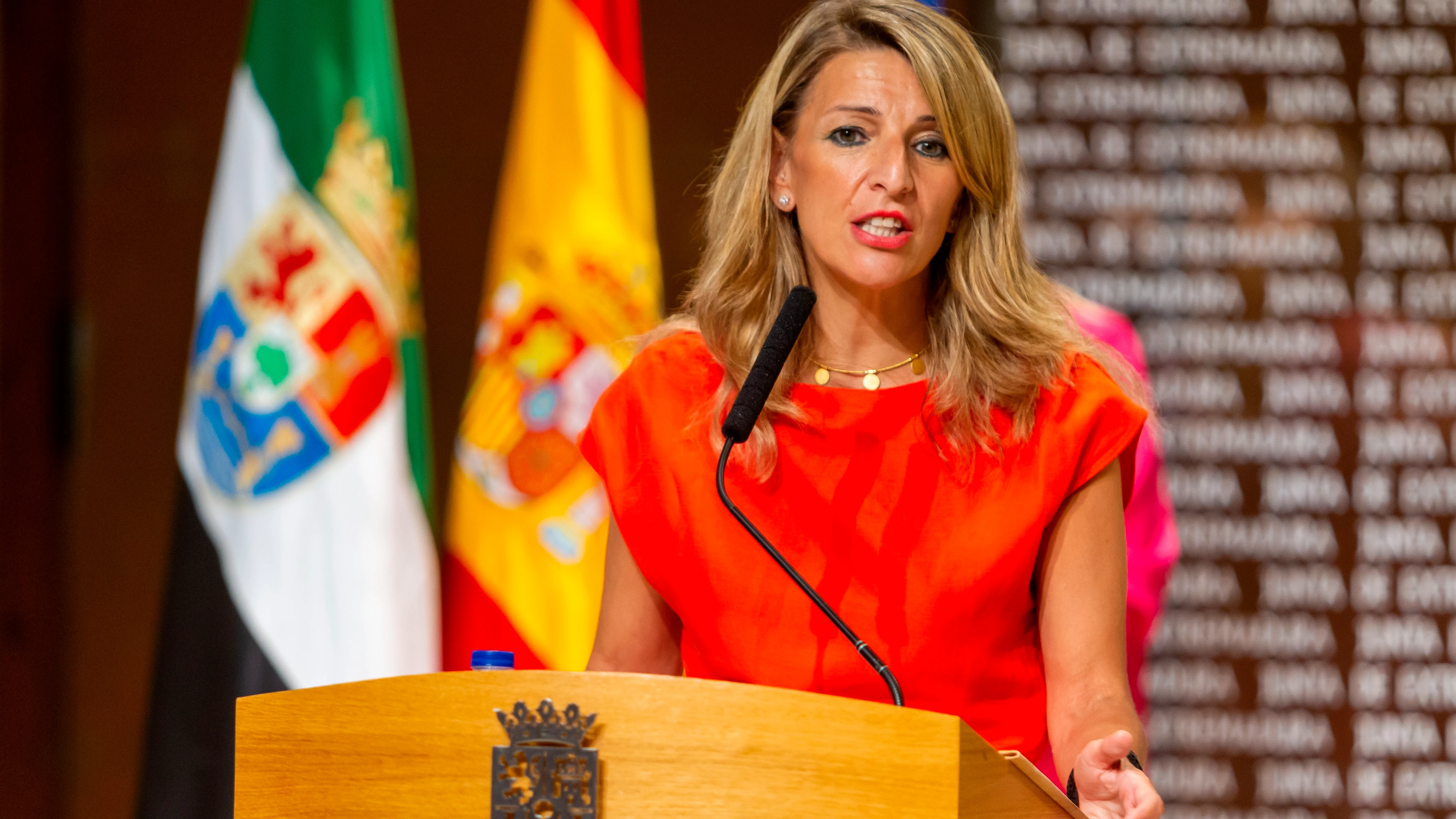 La vicepresidenta segunda y ministra de Trabajo y Economía Social, Yolanda Díaz