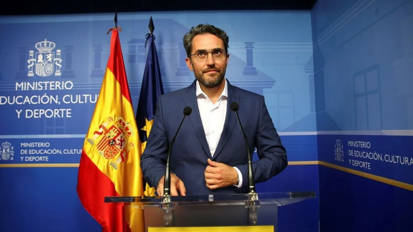 Máximo Huerta, en su etapa como ministro de Educación, Cultura y Deporte Máximo Huerta, en su etapa como ministro de Educación, Cultura y Deporte