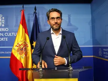 Máximo Huerta, en su etapa como ministro de Educación, Cultura y Deporte