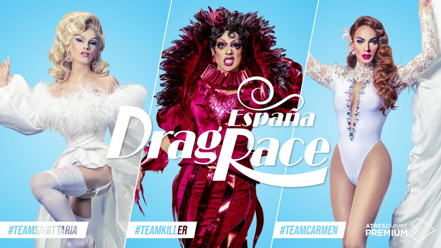Carmen Farala, Killer Queen y Sagittaria, finalistas de Drag Race España Carmen Farala, Killer Queen y Sagittaria, finalistas de Drag Race España