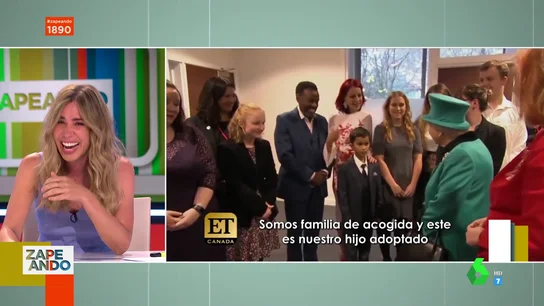 El vídeo viral en el que un niño huye de la reina Isabel que hace llorar de la risa a María Gómez El vídeo viral en el que un niño huye de la reina Isabel que hace llorar de la risa a María Gómez