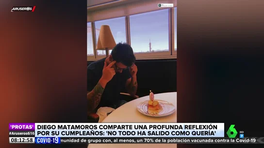La comentada reflexión de Diego Matamoros en su 35º cumpleaños: "No todo ha salido como quería" La comentada reflexión de Diego Matamoros en su 35º cumpleaños: "No todo ha salido como quería"