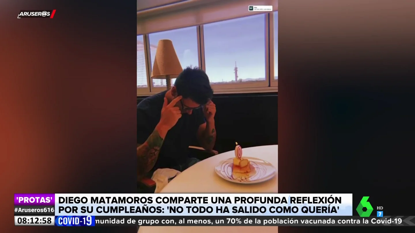 La comentada reflexión de Diego Matamoros en su 35º cumpleaños: "No todo ha salido como quería" La comentada reflexión de Diego Matamoros en su 35º cumpleaños: "No todo ha salido como quería"