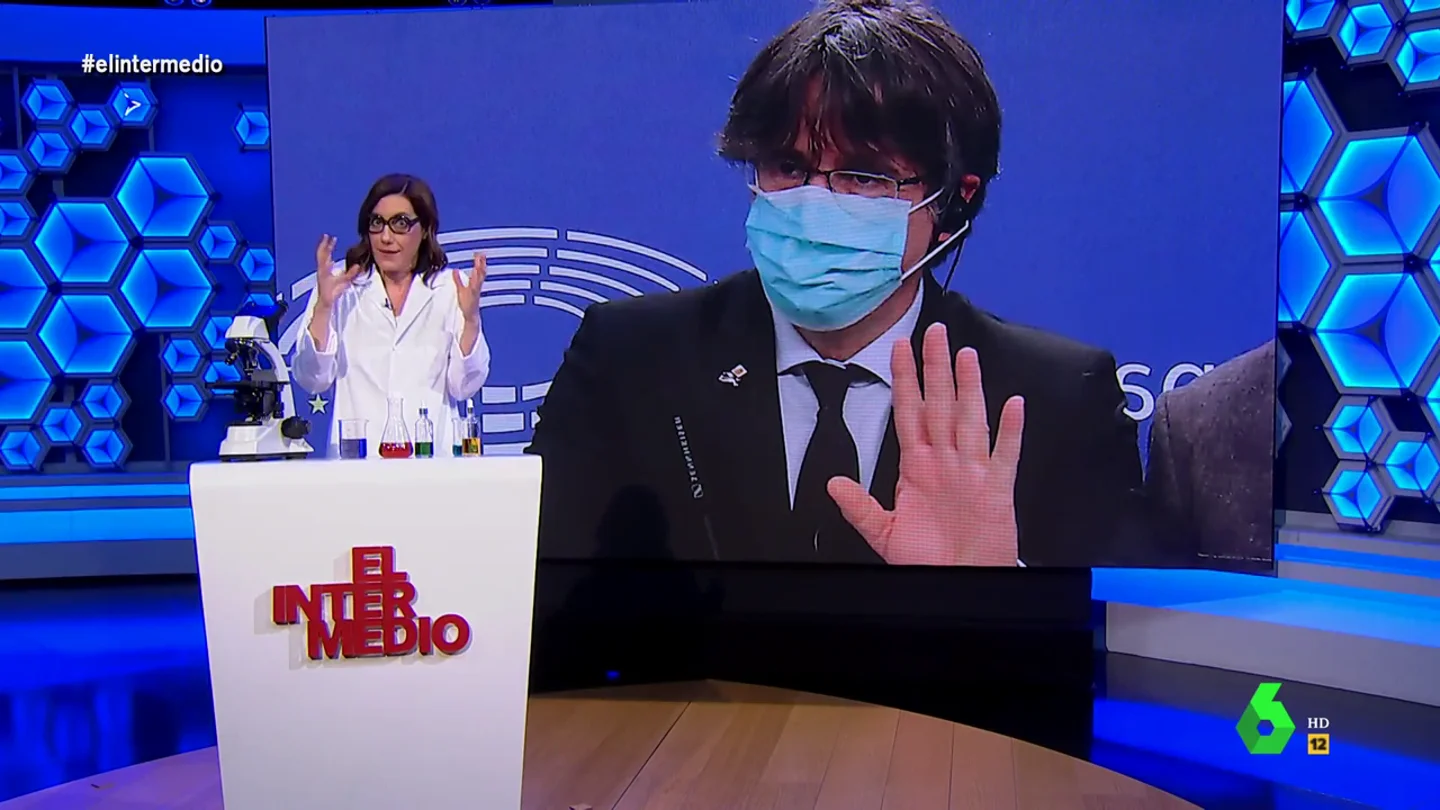 La indignación de Cristina Gallego con Puigdemont: "¿Qué tiene que ver el 1 de octubre con el proceso de vacunación?" La indignación de Cristina Gallego con Puigdemont: "¿Qué tiene que ver el 1 de octubre con el proceso de vacunación?"