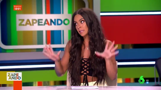 El consejo de Cristina Pedroche a Lorena Castell en directo tras entrenar juntas: "Respira" El consejo de Cristina Pedroche a Lorena Castell en directo tras entrenar juntas: "Respira"